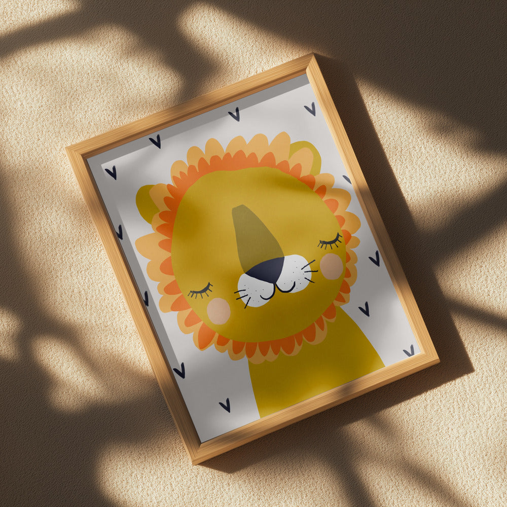 Little Lion Print - Mala Art Co.