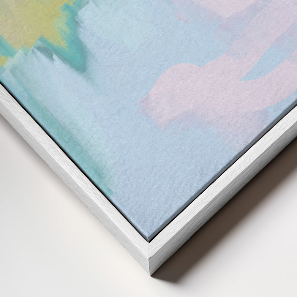 Horizon Square Framed Printed Canvas - Mala Art Co.