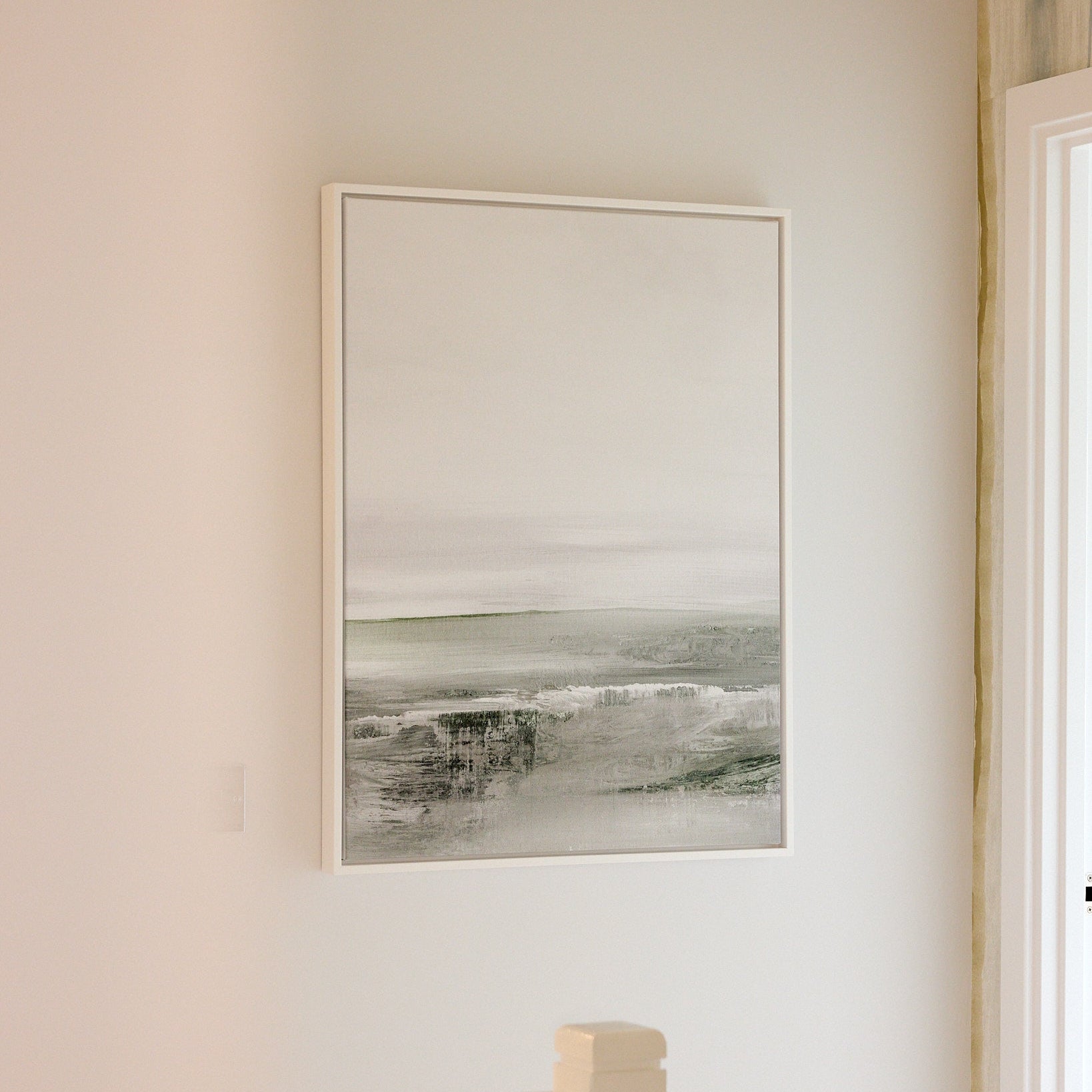 Light Dawn 1 Framed Printed Canvas - Mala Art Co.