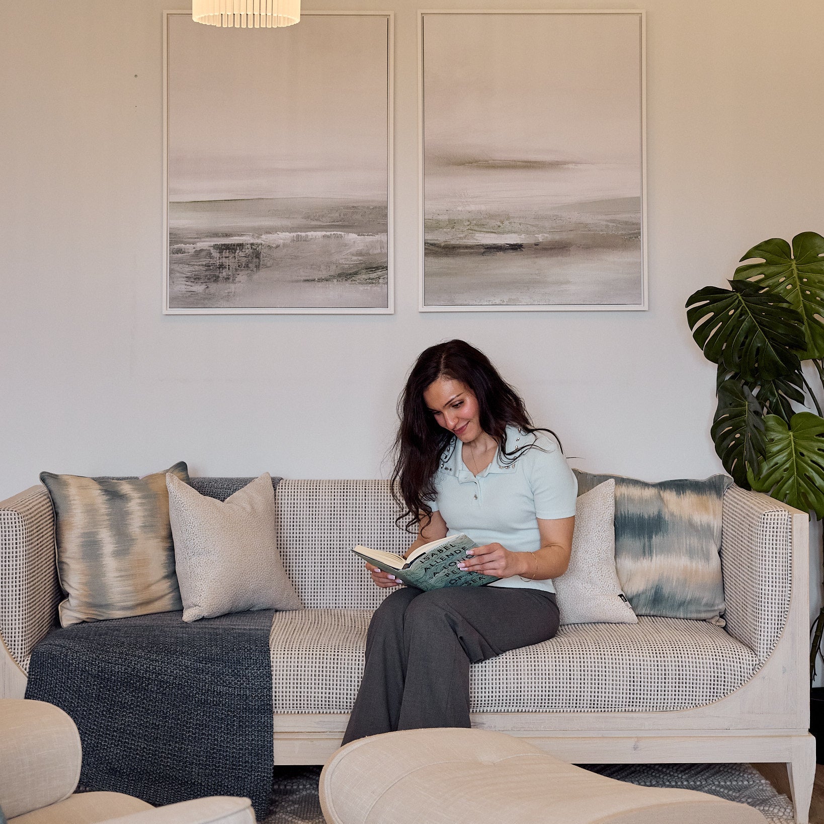 Light Dawn Framed Canvas Set of 2 - Mala Art Co.