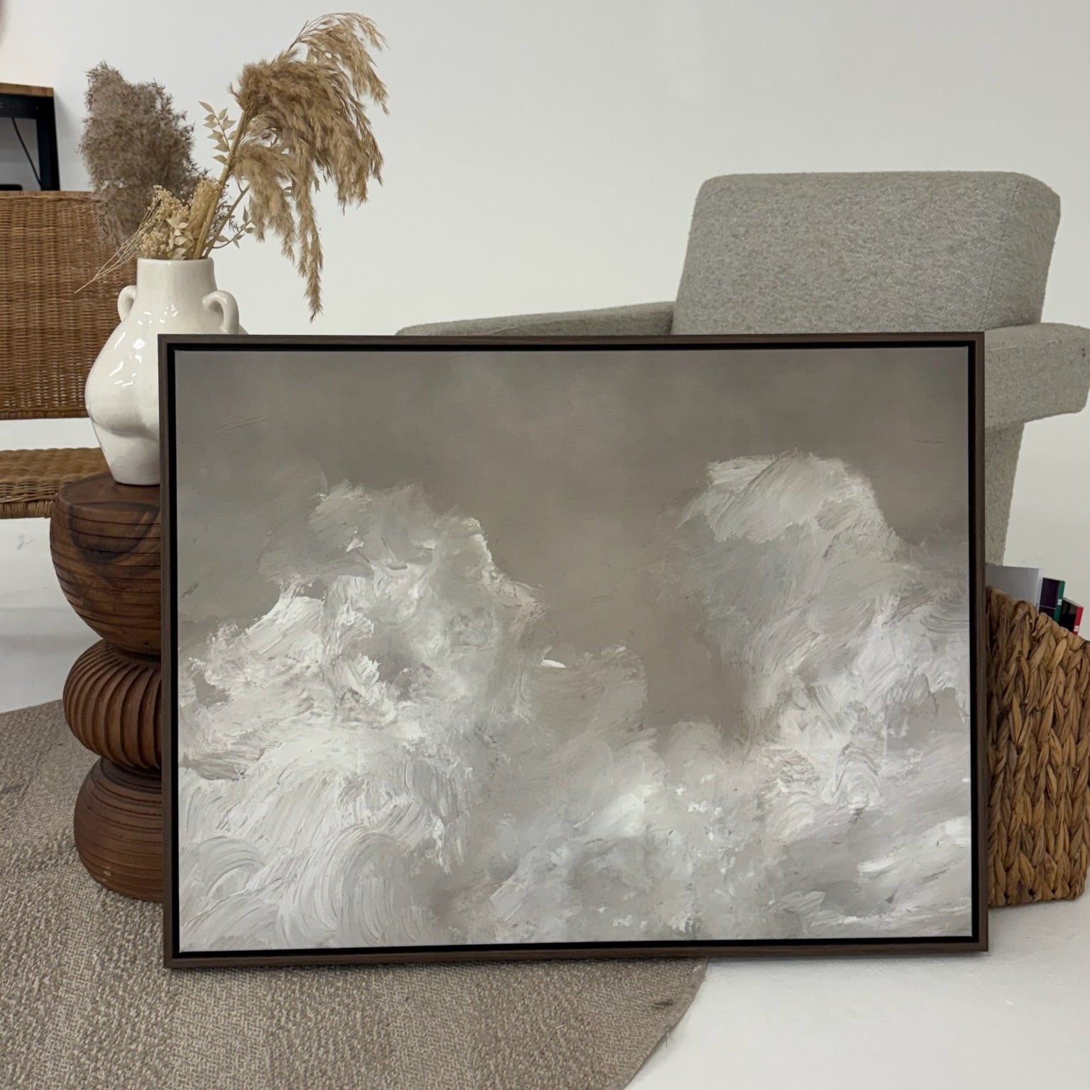 Dream Landscape Framed Printed Canvas - Mala Art Co.