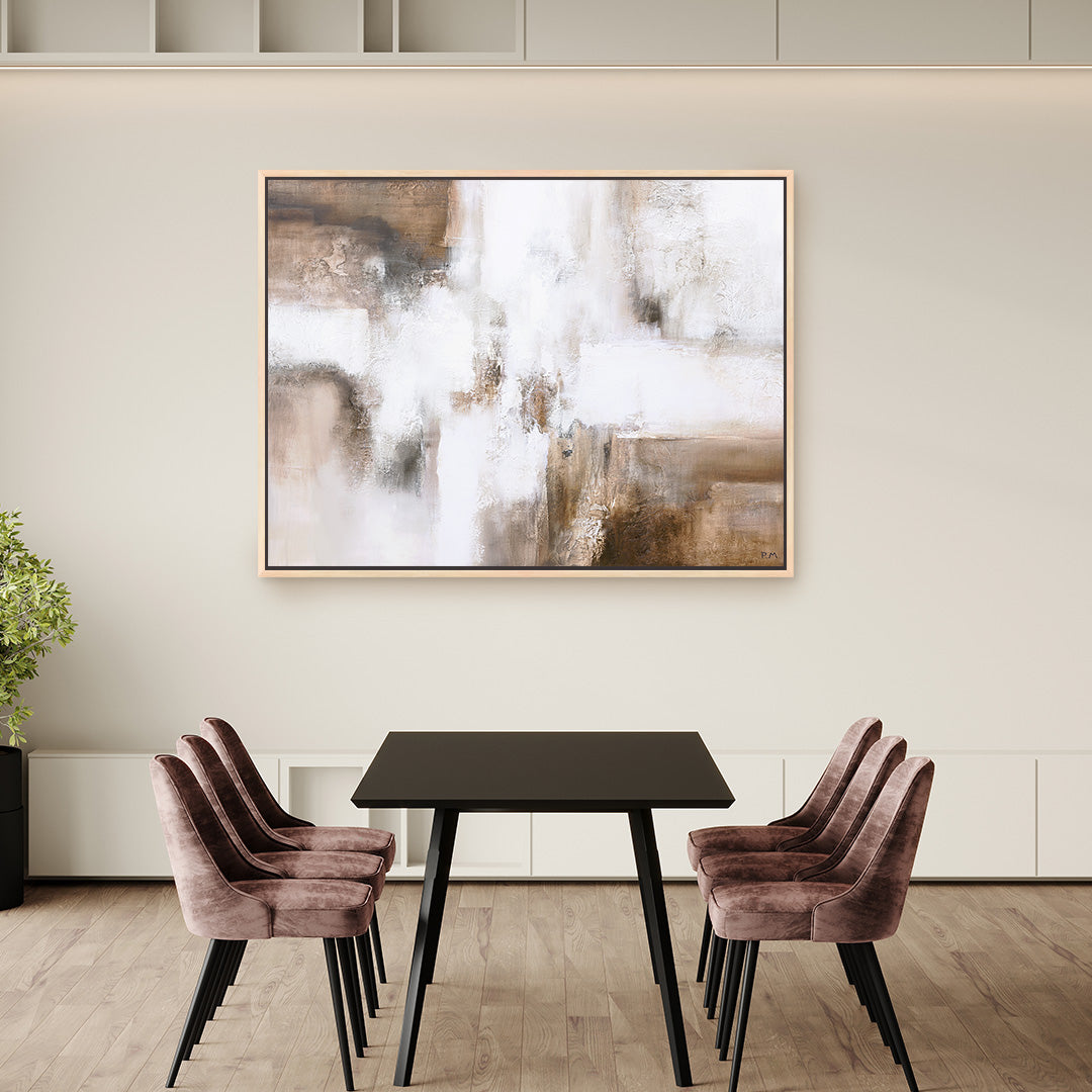 Coco Landscape Framed Printed Canvas