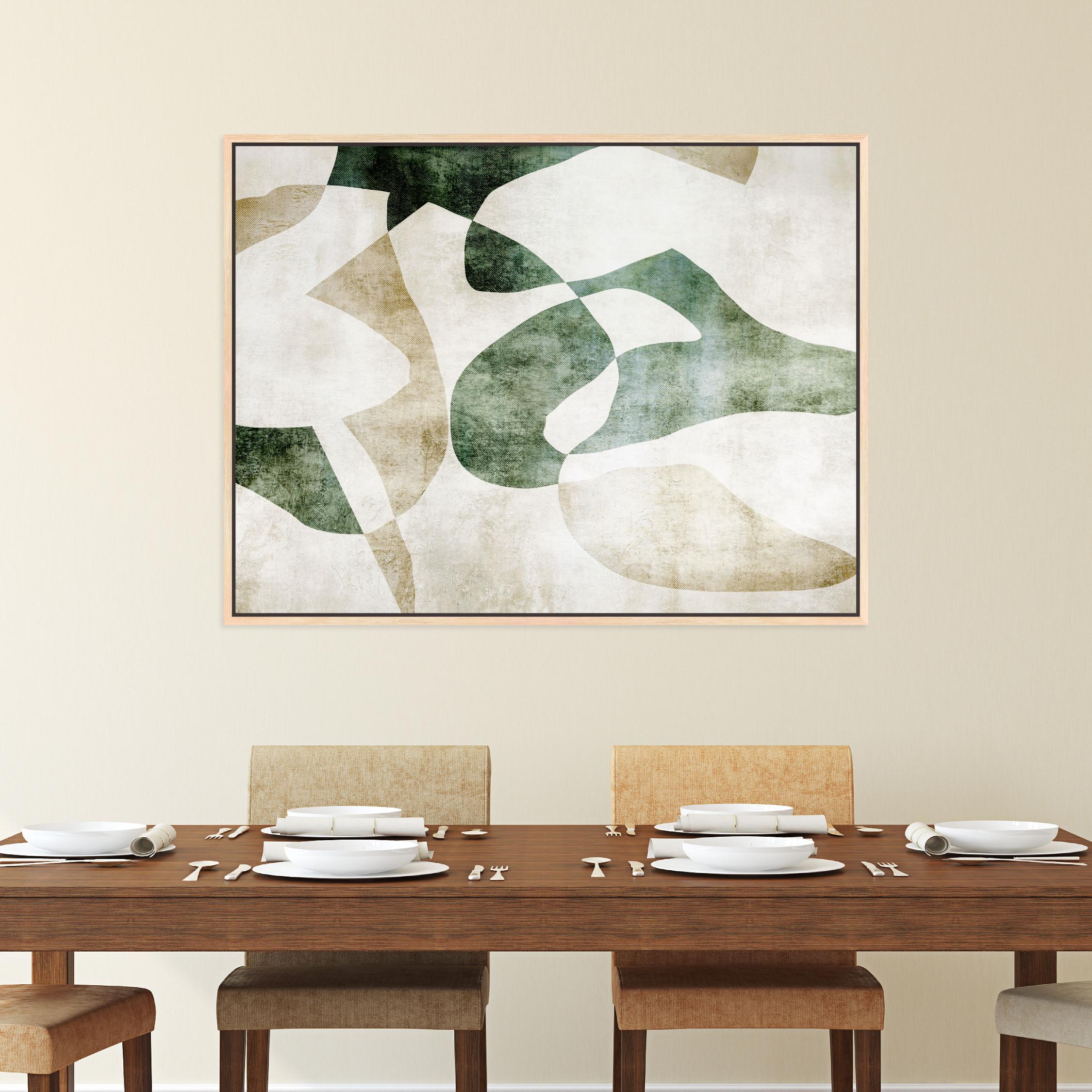 Soraya Landscape Framed Printed Canvas - Mala Art Co.