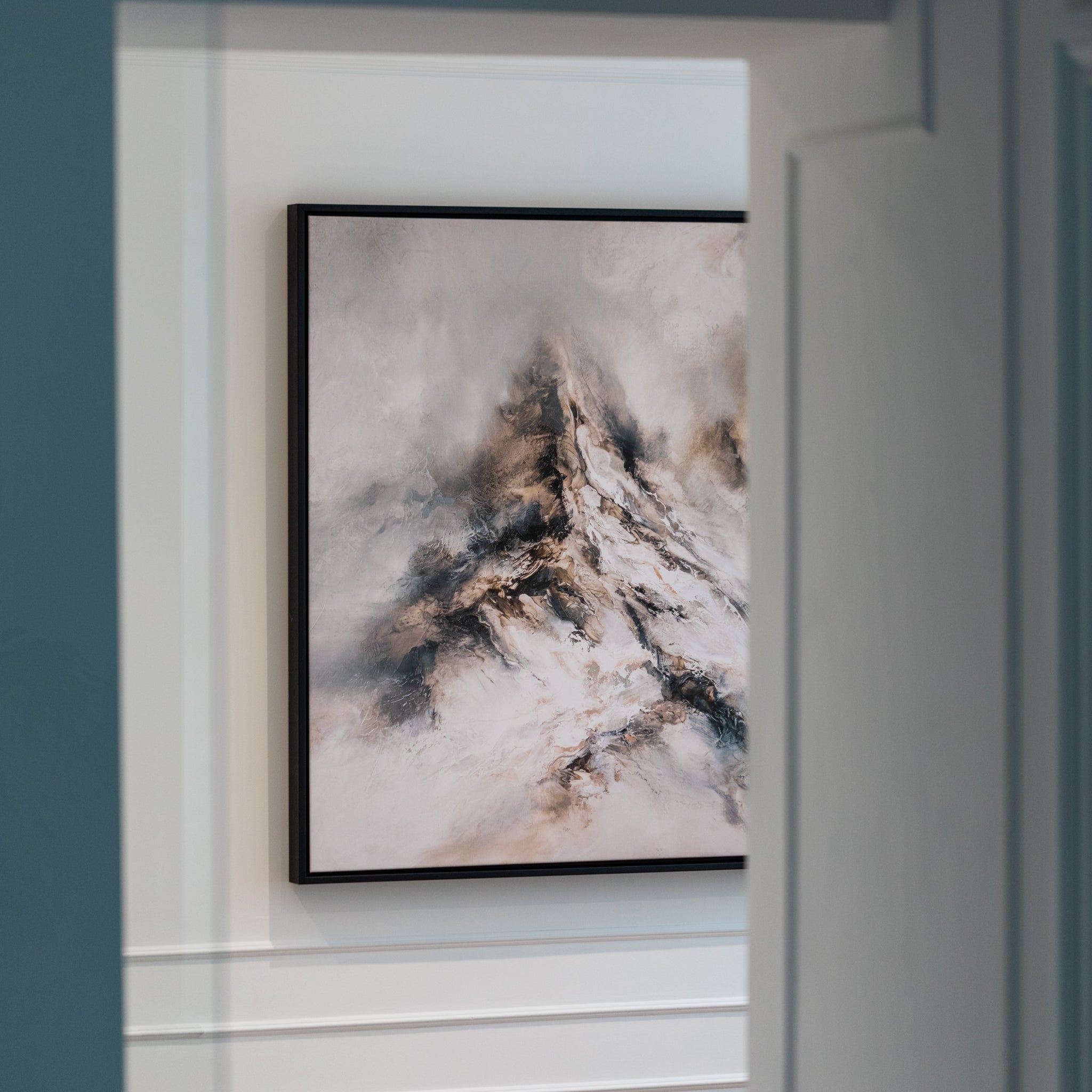 Altitude Square Framed Printed Canvas - Mala Art Co.