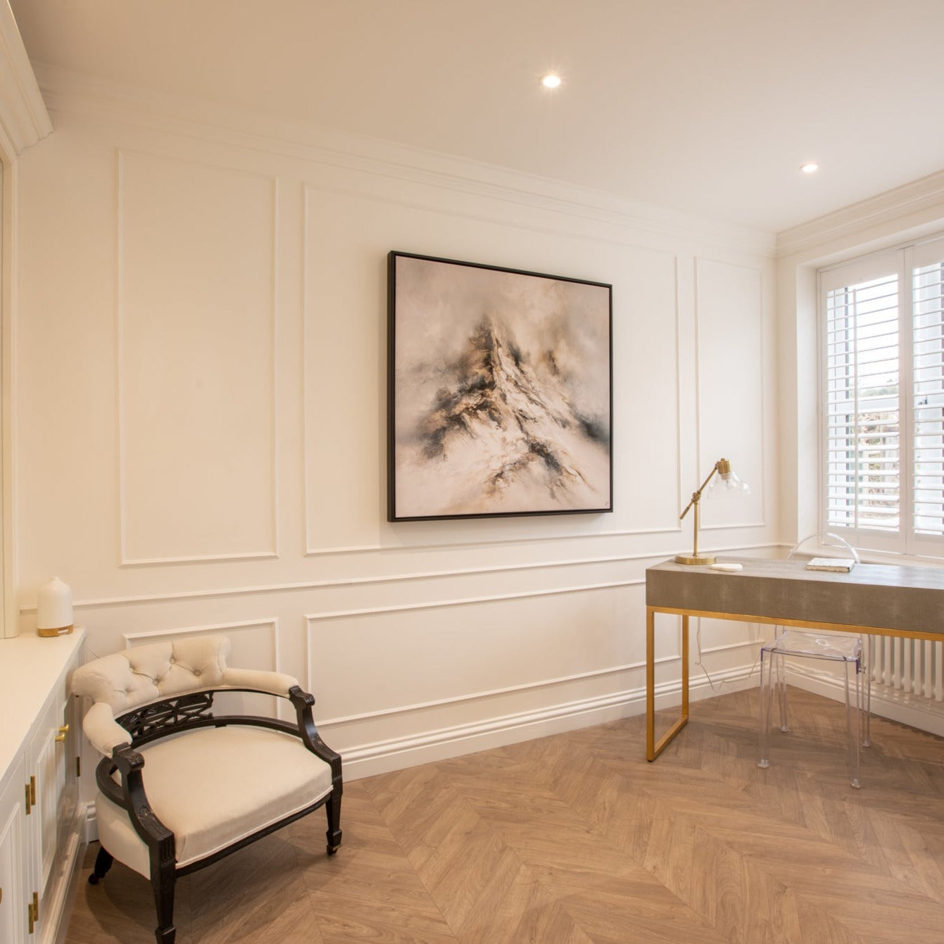 Altitude Square Framed Printed Canvas - Mala Art Co.