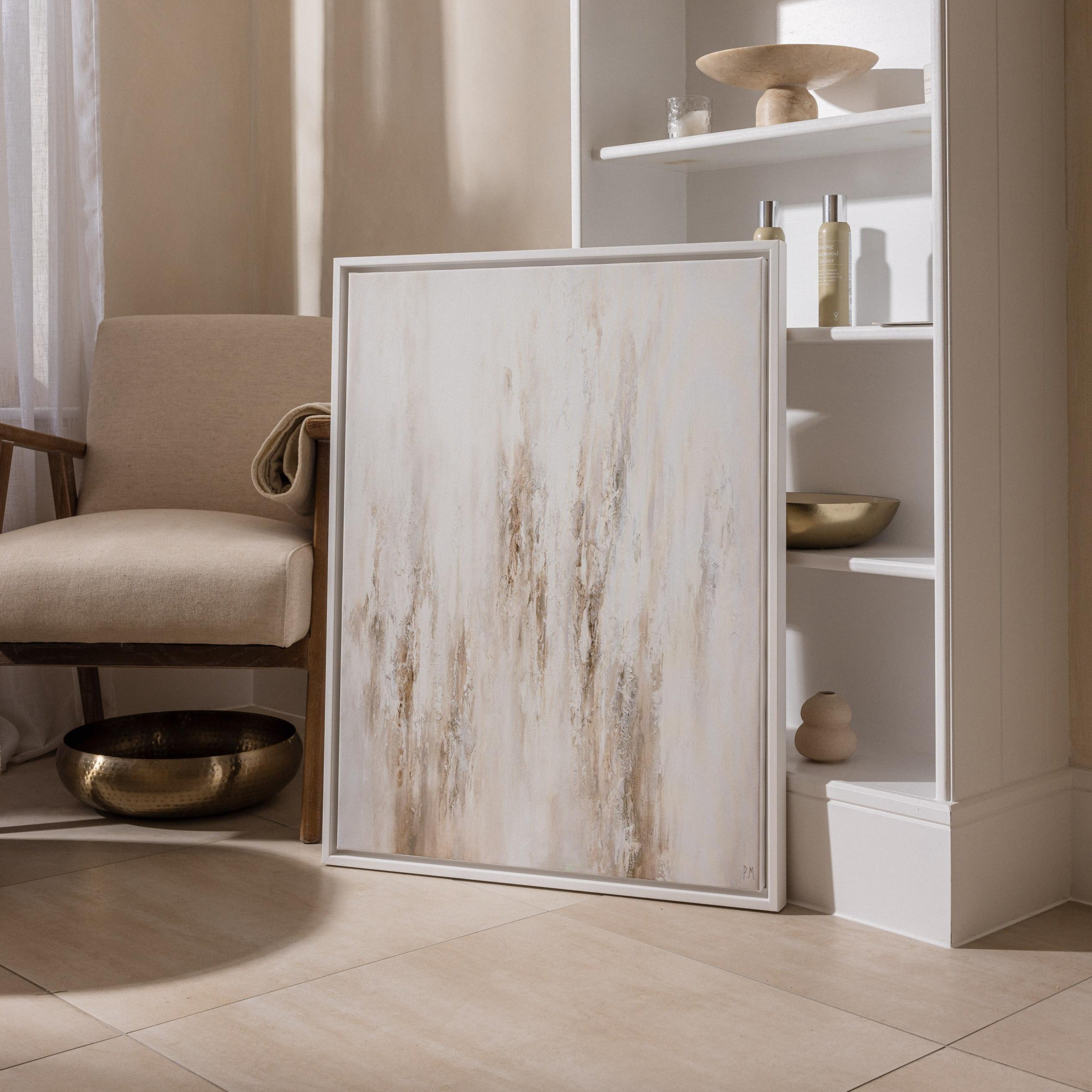 Forma Portrait Framed Printed Canvas - Mala Art Co.