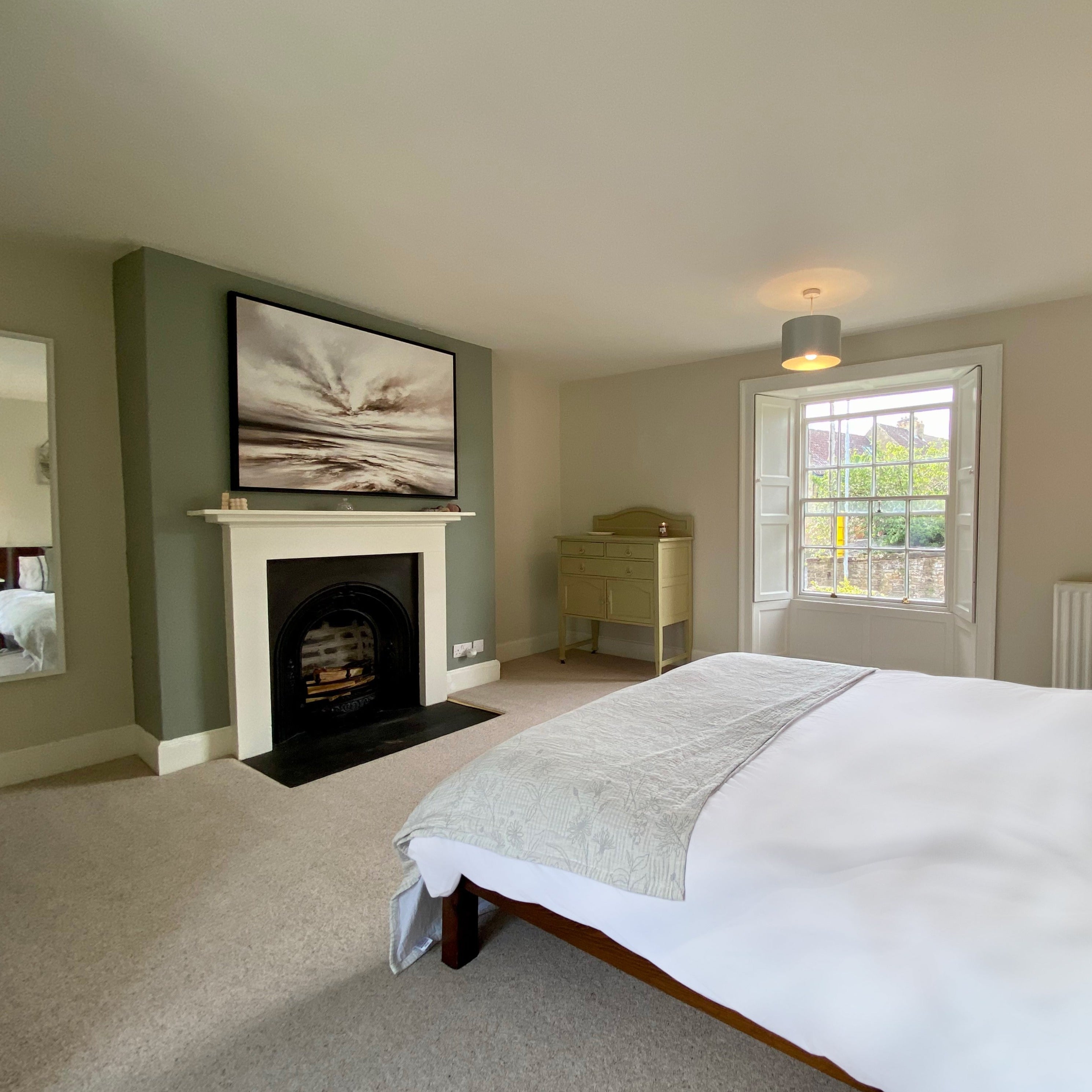 Drift Landscape Framed Printed Canvas - Mala Art Co.