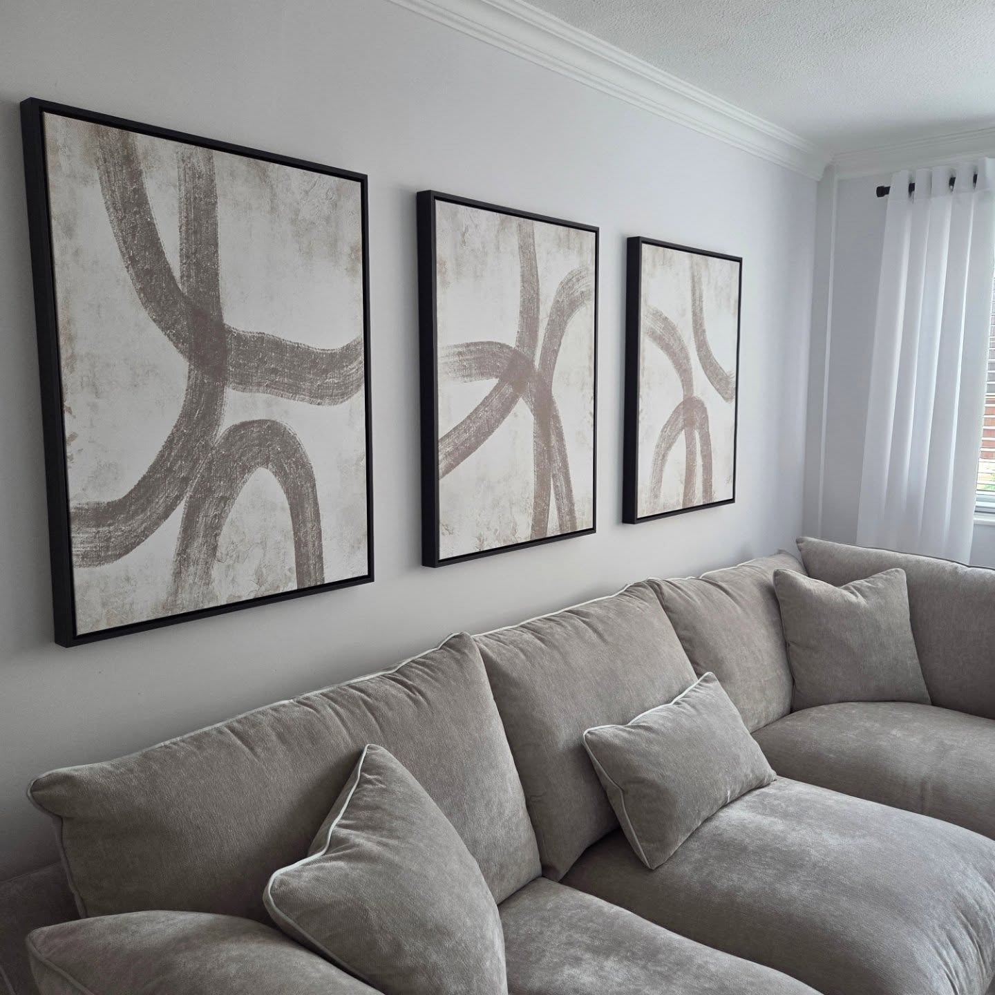 Myro Portrait Framed Canvas Set of 3 - Mala Art Co.