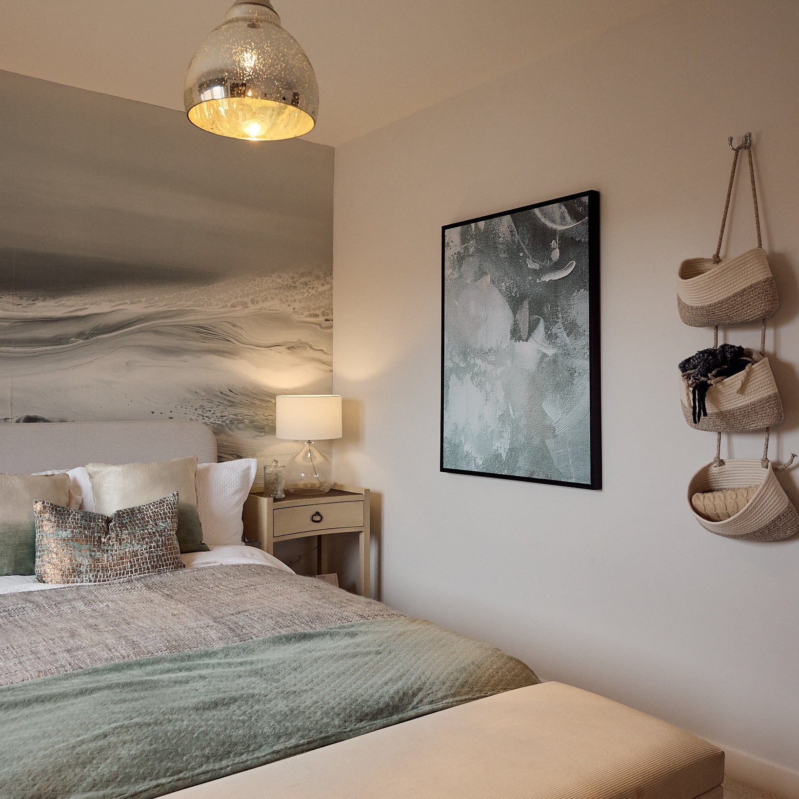 Emerald Acrylic Portrait Framed Printed Canvas - Mala Art Co.