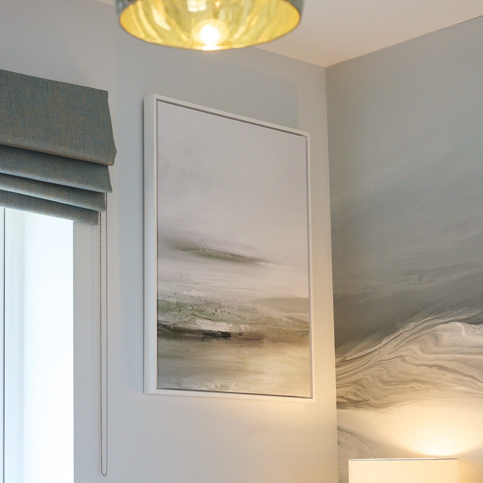 Light Dawn 2 Framed Printed Canvas - Mala Art Co.