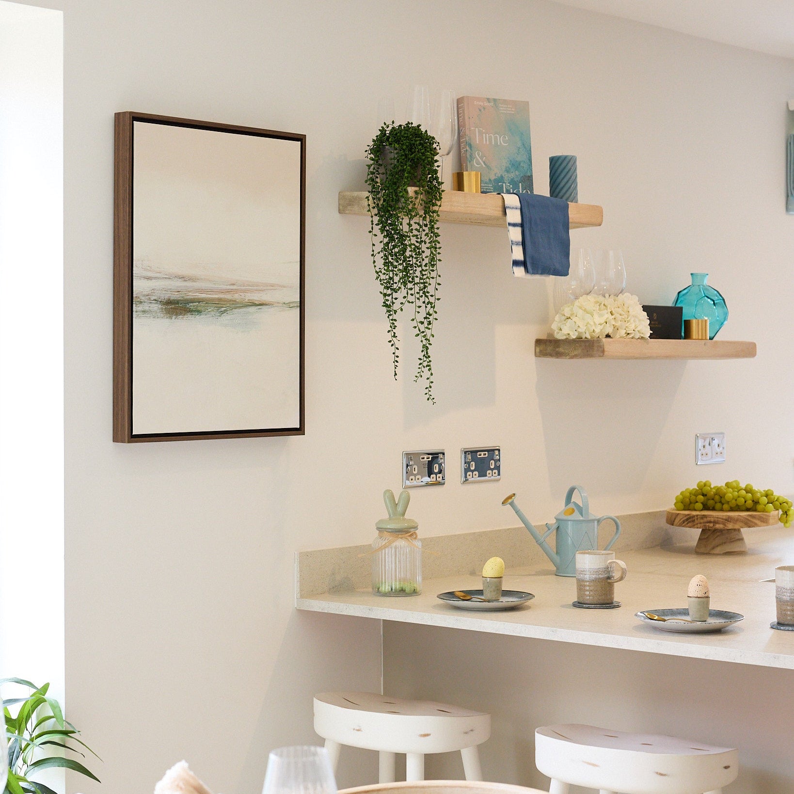 Sunset Framed Printed Canvas - Mala Art Co.