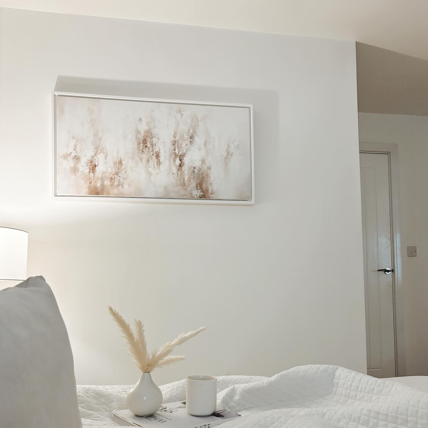 Forma Panoramic Framed Printed Canvas