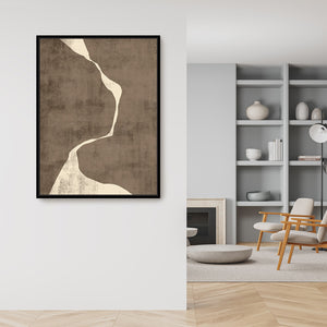 Moko III Portrait Framed Printed Canvas - Mala Art Co.