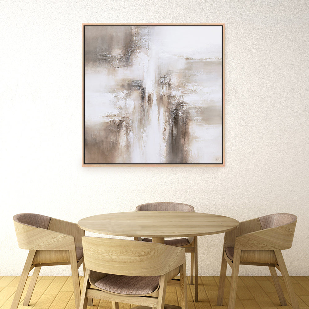 Mimi I Square Framed Printed Canvas - Mala Art Co.