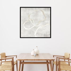 Stylo I Square Framed Printed Canvas - Mala Art Co.