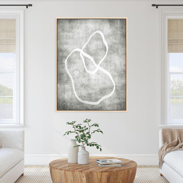 Unbroken Portrait Framed Printed Canvas - Mala Art Co.