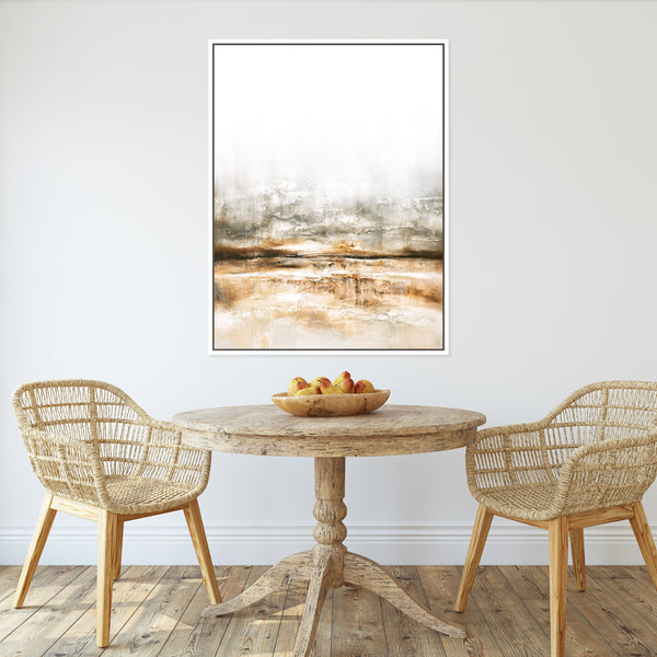 Embers Portrait Framed Printed Canvas - Mala Art Co.