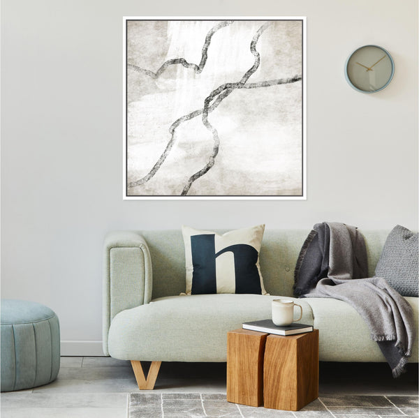 Modo II Square Framed Printed Canvas - Mala Art Co.