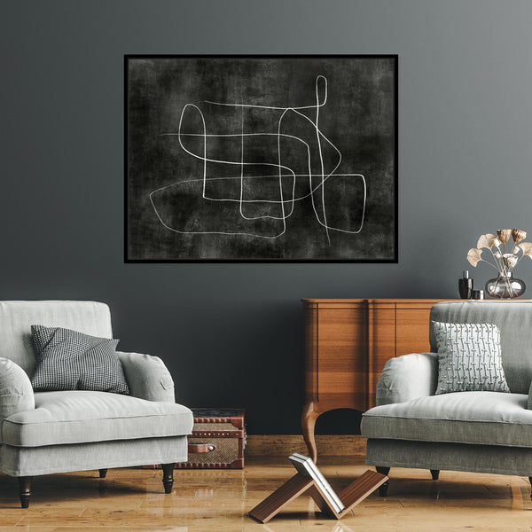 Sonata Landscape Framed Printed Canvas - Mala Art Co.