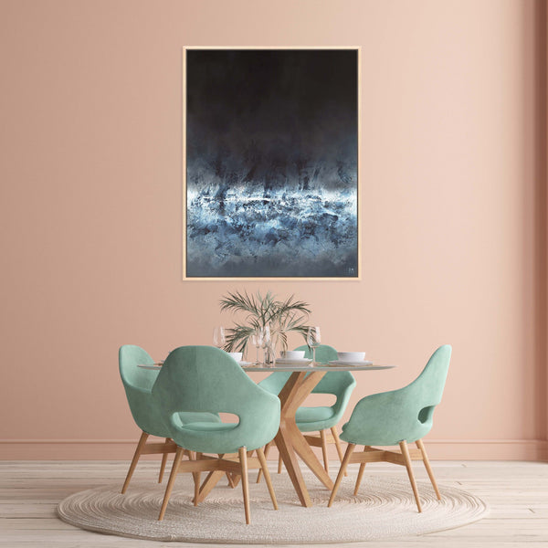 Aphrodite Portrait Framed Printed Canvas - Mala Art Co.