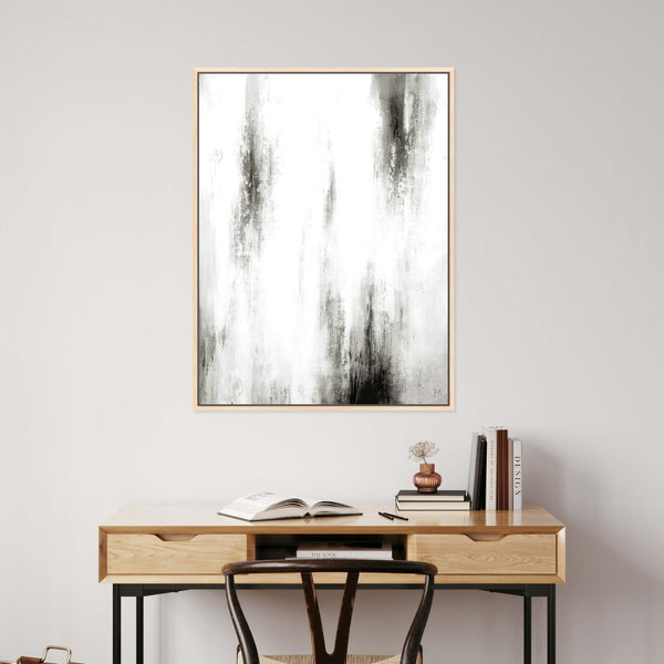 Manhattan II Portrait Framed Printed Canvas - Mala Art Co.