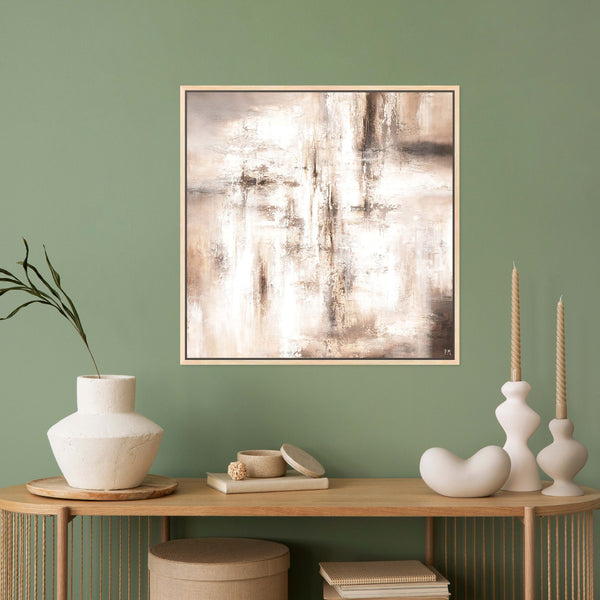 Forte Square Framed Printed Canvas - Mala Art Co.