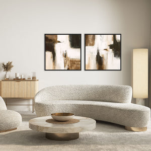 Casa I Square Framed Printed Canvas - Mala Art Co.