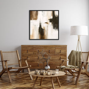 Casa I Square Framed Printed Canvas - Mala Art Co.