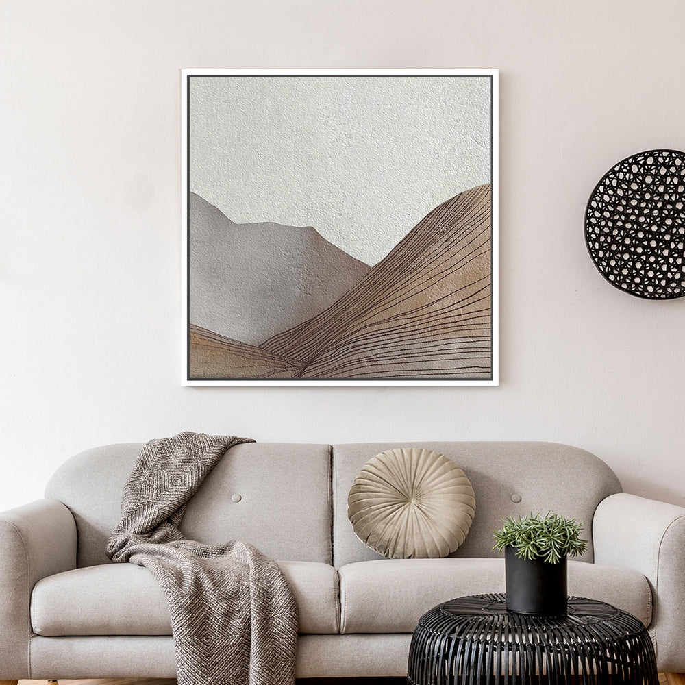 Morros Square Framed Printed Canvas - Mala Art Co.