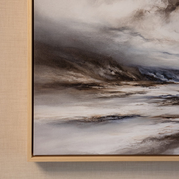 Coastal Light Landscape Framed Printed Canvas - Mala Art Co.