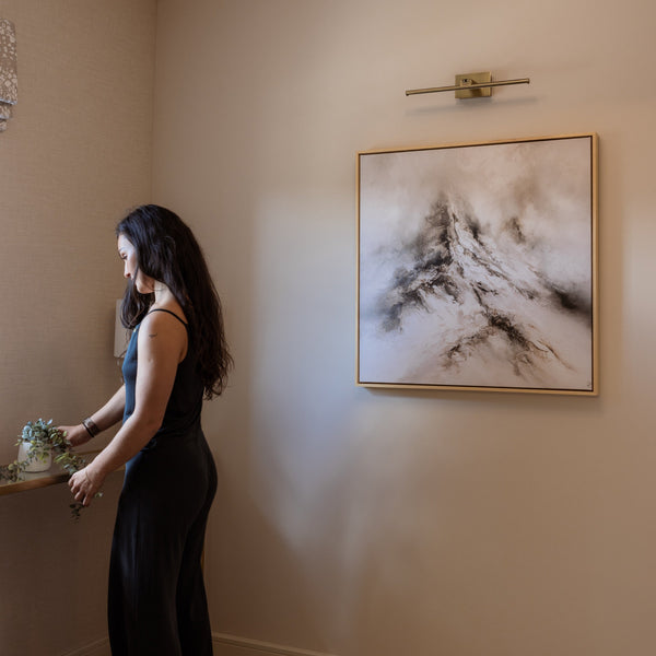 Altitude Square Framed Printed Canvas - Mala Art Co.