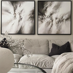 Fusion Square Framed Canvas Set of 2 - Mala Art Co.