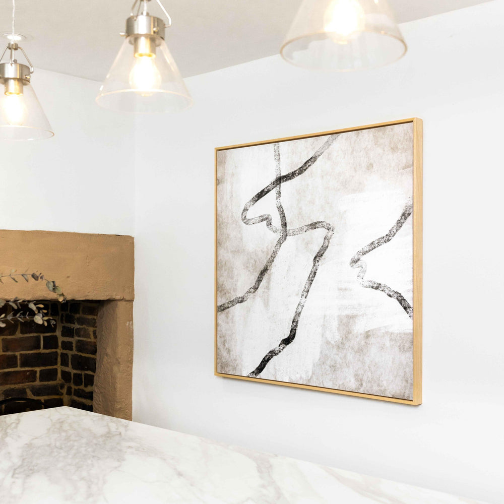 Modo I Square Framed Printed Canvas - Mala Art Co.