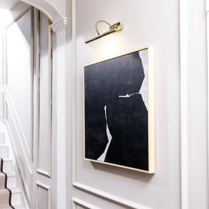 Nero III Square Framed Printed Canvas - Mala Art Co.