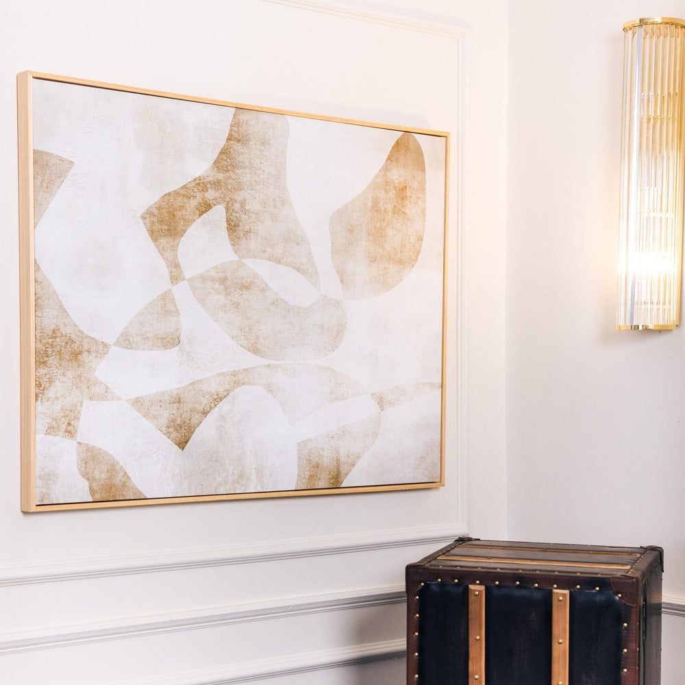 Instrumental Landscape Framed Printed Canvas - Mala Art Co.