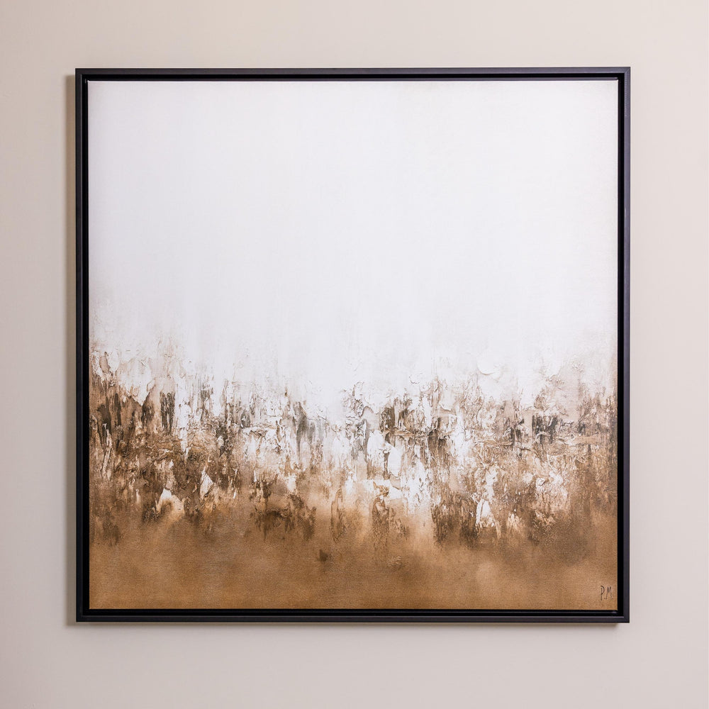 Landa Square Framed Printed Canvas - Mala Art Co.