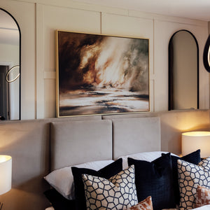 Light Within Landscape Framed Printed Canvas - Mala Art Co.